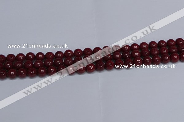 CMJ31 15.5 inches 8mm round Mashan jade beads wholesale