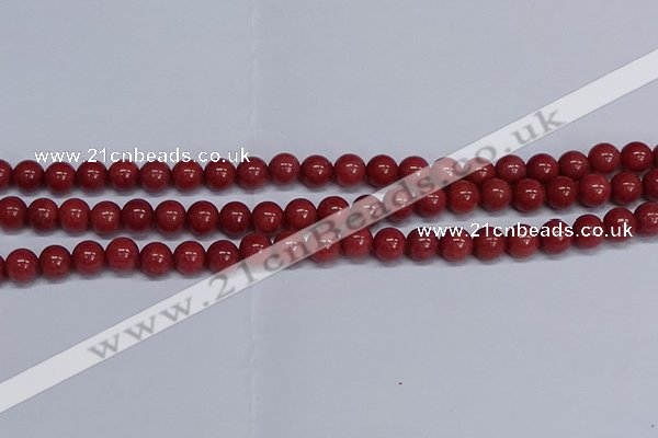 CMJ319 15.5 inches 10mm round Mashan jade beads wholesale