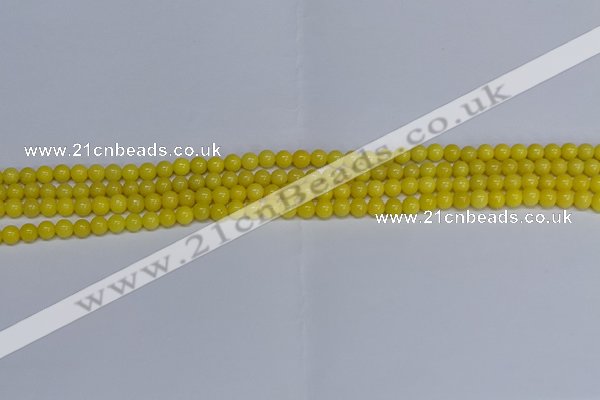 CMJ36 15.5 inches 4mm round Mashan jade beads wholesale