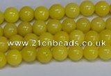 CMJ37 15.5 inches 6mm round Mashan jade beads wholesale