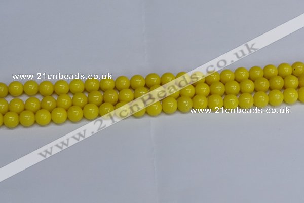 CMJ38 15.5 inches 8mm round Mashan jade beads wholesale