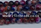 CMJ429 15.5 inches 6mm round rainbow jade beads wholesale