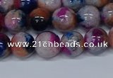 CMJ431 15.5 inches 10mm round rainbow jade beads wholesale