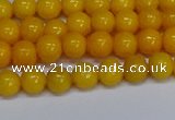 CMJ44 15.5 inches 6mm round Mashan jade beads wholesale