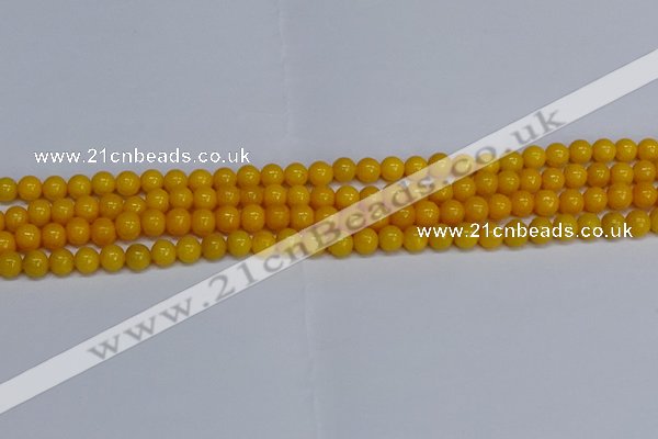 CMJ44 15.5 inches 6mm round Mashan jade beads wholesale