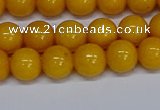 CMJ45 15.5 inches 8mm round Mashan jade beads wholesale