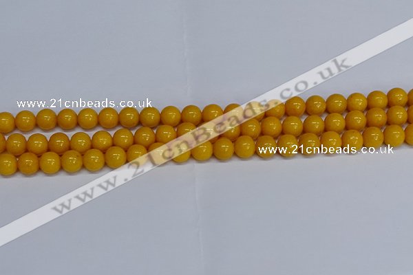 CMJ45 15.5 inches 8mm round Mashan jade beads wholesale