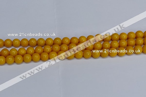 CMJ46 15.5 inches 10mm round Mashan jade beads wholesale