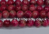 CMJ478 15.5 inches 6mm round rainbow jade beads wholesale