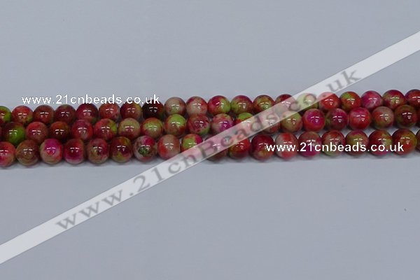 CMJ480 15.5 inches 10mm round rainbow jade beads wholesale