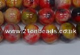 CMJ487 15.5 inches 10mm round rainbow jade beads wholesale