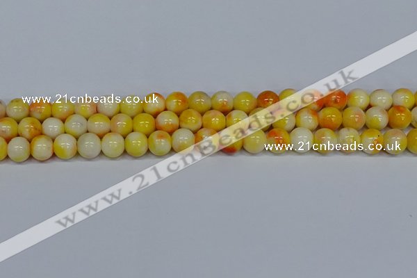 CMJ508 15.5 inches 10mm round rainbow jade beads wholesale