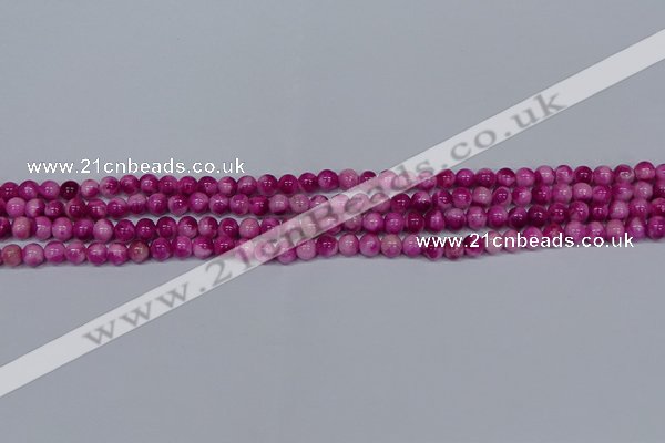 CMJ526 15.5 inches 4mm round rainbow jade beads wholesale