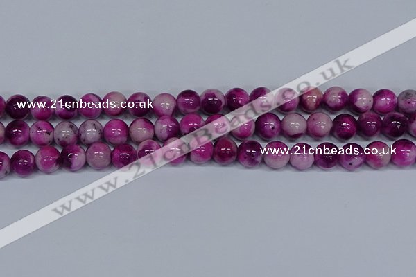 CMJ530 15.5 inches 12mm round rainbow jade beads wholesale