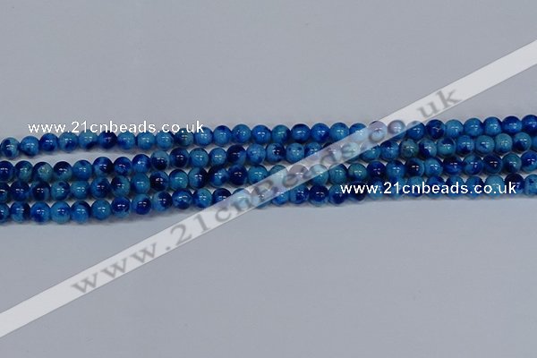 CMJ541 15.5 inches 6mm round rainbow jade beads wholesale