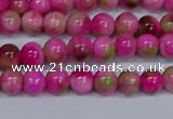 CMJ548 15.5 inches 6mm round rainbow jade beads wholesale