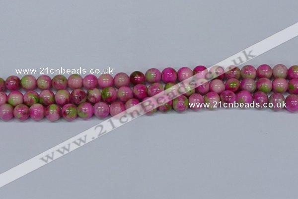 CMJ550 15.5 inches 10mm round rainbow jade beads wholesale