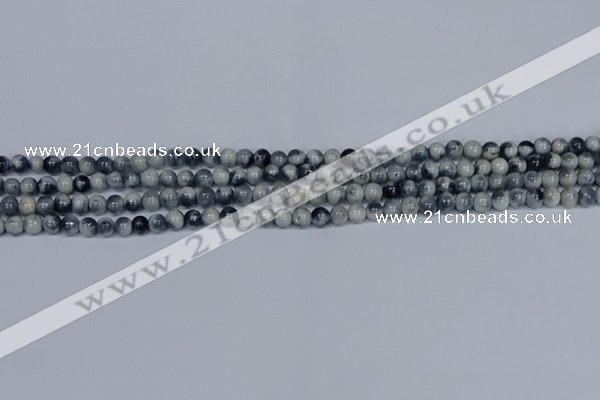 CMJ561 15.5 inches 4mm round rainbow jade beads wholesale