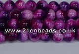 CMJ583 15.5 inches 6mm round rainbow jade beads wholesale