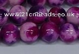 CMJ586 15.5 inches 12mm round rainbow jade beads wholesale