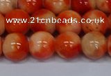 CMJ607 15.5 inches 12mm round rainbow jade beads wholesale