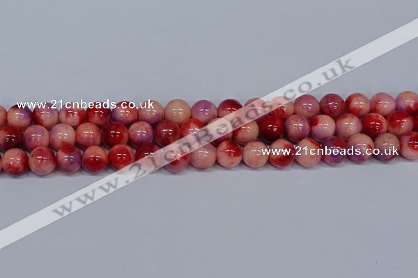 CMJ621 15.5 inches 12mm round rainbow jade beads wholesale