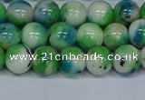 CMJ627 15.5 inches 10mm round rainbow jade beads wholesale