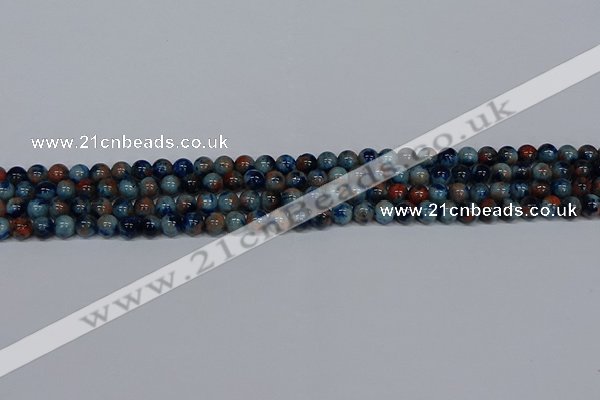 CMJ632 15.5 inches 6mm round rainbow jade beads wholesale