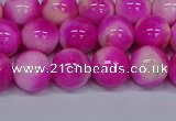 CMJ641 15.5 inches 10mm round rainbow jade beads wholesale