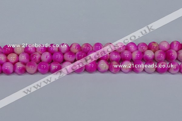 CMJ642 15.5 inches 12mm round rainbow jade beads wholesale