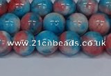 CMJ662 15.5 inches 10mm round rainbow jade beads wholesale