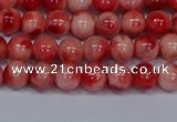 CMJ681 15.5 inches 6mm round rainbow jade beads wholesale