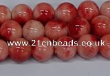 CMJ683 15.5 inches 10mm round rainbow jade beads wholesale