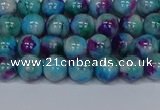 CMJ688 15.5 inches 6mm round rainbow jade beads wholesale