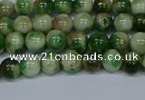 CMJ702 15.5 inches 6mm round rainbow jade beads wholesale