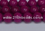 CMJ81 15.5 inches 10mm round Mashan jade beads wholesale