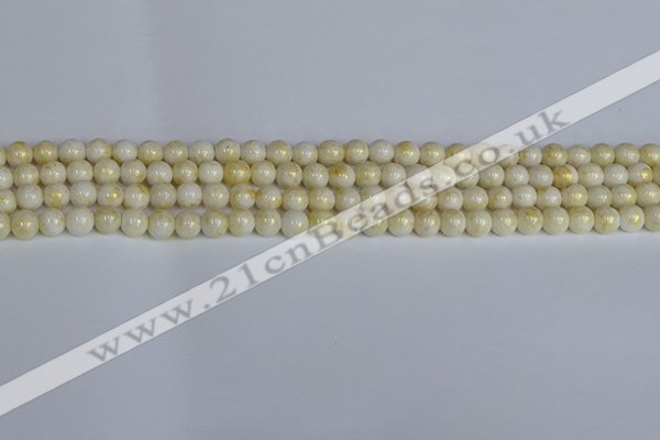 CMJ900 15.5 inches 4mm round Mashan jade beads wholesale