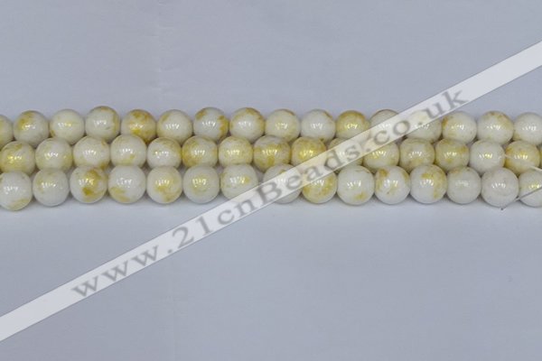 CMJ902 15.5 inches 8mm round Mashan jade beads wholesale