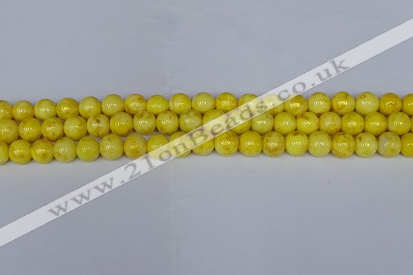 CMJ906 15.5 inches 6mm round Mashan jade beads wholesale