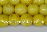 CMJ907 15.5 inches 8mm round Mashan jade beads wholesale