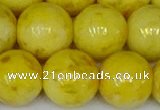 CMJ909 15.5 inches 12mm round Mashan jade beads wholesale