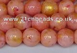 CMJ911 15.5 inches 6mm round Mashan jade beads wholesale