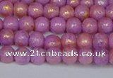 CMJ920 15.5 inches 4mm round Mashan jade beads wholesale