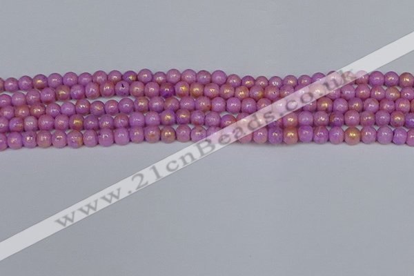 CMJ920 15.5 inches 4mm round Mashan jade beads wholesale