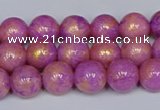 CMJ921 15.5 inches 6mm round Mashan jade beads wholesale