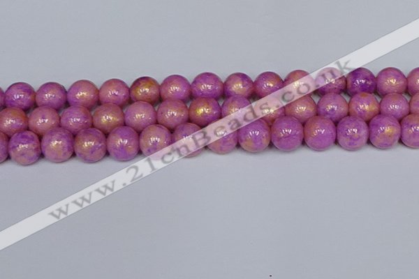 CMJ923 15.5 inches 10mm round Mashan jade beads wholesale