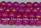 CMJ925 15.5 inches 4mm round Mashan jade beads wholesale