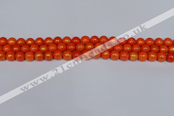 CMJ931 15.5 inches 6mm round Mashan jade beads wholesale