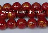 CMJ941 15.5 inches 6mm round Mashan jade beads wholesale