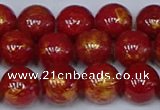 CMJ942 15.5 inches 8mm round Mashan jade beads wholesale